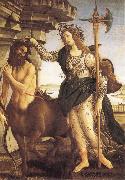 Sandro Botticelli Pallas and the Centaur oil painting artist